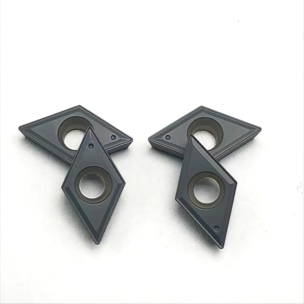 شفرة طحن كربيد CNC ، Dcmt 11t304 nn-PVD ، 10