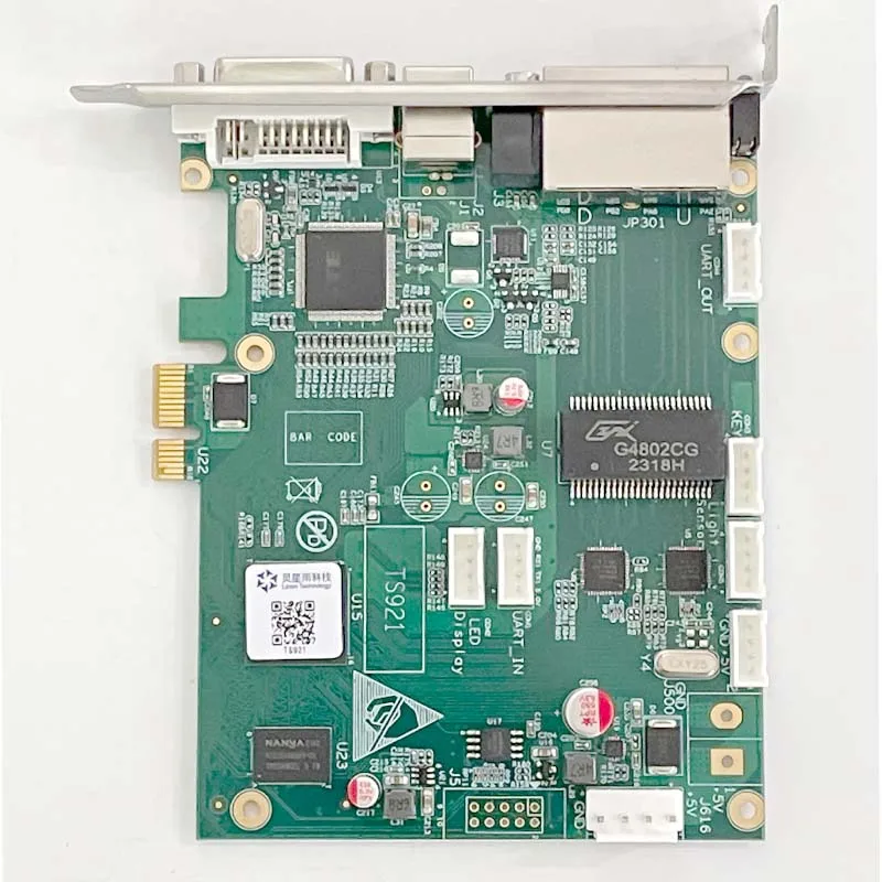 Linsn TS921 Led Sending Card Supports 4K Video Source Input Support All Receiving Card Work with Concert LED Screen