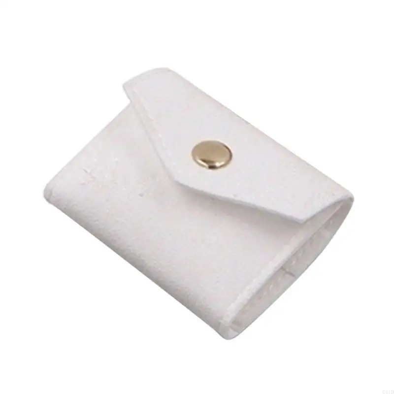 Multifunctional Jewelry Storage Bag Jewelry Pouches Microfiber Jewelry Roll Microfiber Texture for Home and Travel Use