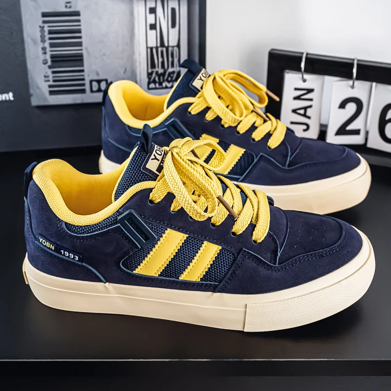 

Men's Summer Breathable Casual Sporty Low-Top Shoes Soft Bottom Slip-On round Toe Rubber Outsole Korean Style Fashionable