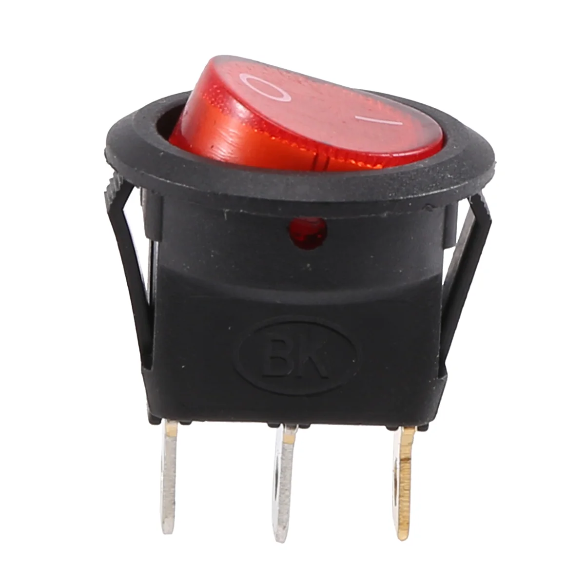 Rocker Switch Bipolar ON OFF Red 3 Pins 220V