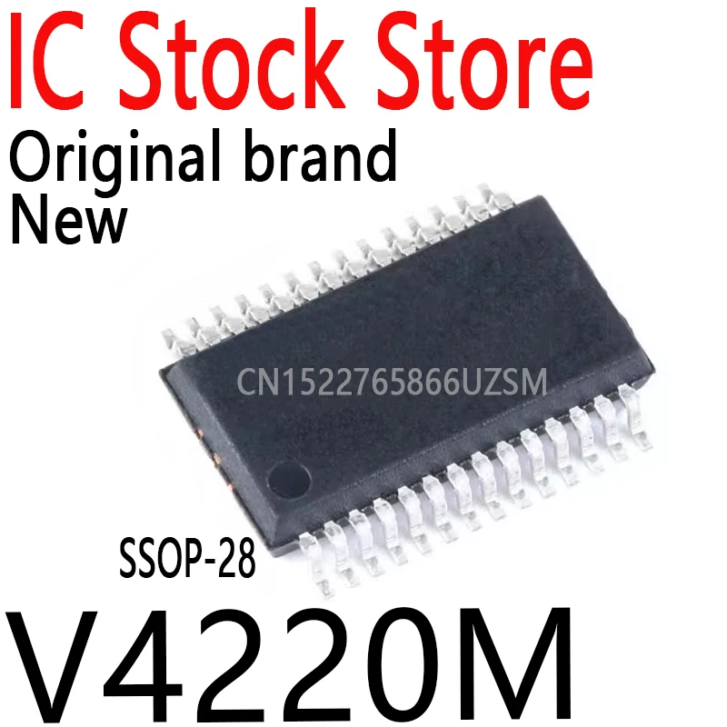 2PCS/lot New and OriginaI V4220 SSOP-28 64-bit SDRAM V4220M