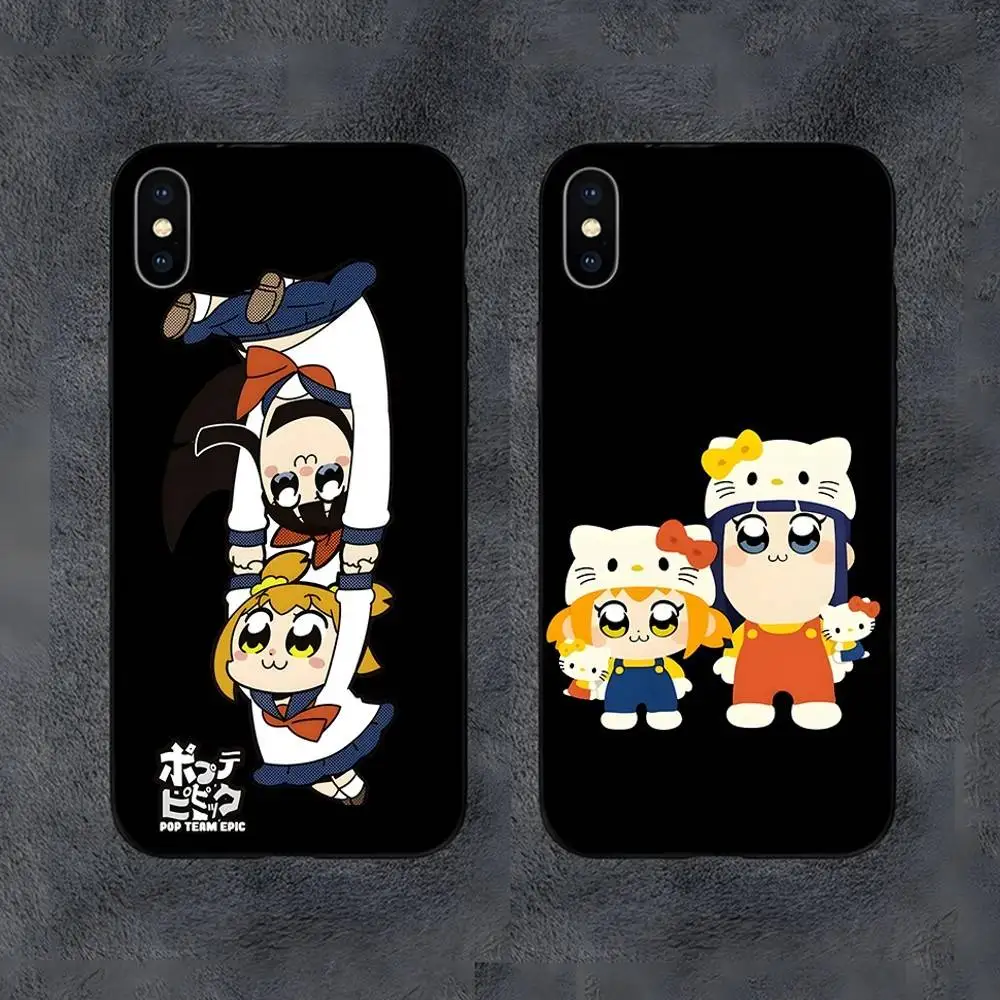 

Pop Team Epic Phone Case For Samsung S25,S24,S22,S23,S30,Ultra,S20,S30,Plus,S21 Fe,10,9,5G Silicone Cover