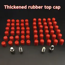 1SET New Thickened Rubber Top Cap And Small Red Cap Repair Tool For Car Depression Repair Tool