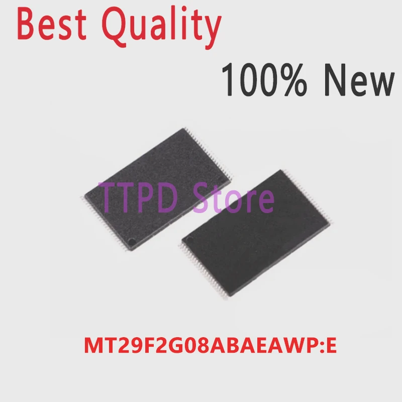 (2pcs) 100% New MT29F2G08ABAEAWP:E MT29F2G08ABAEAWPE MT29F2G08ABAEA 29F2G08ABAEA TSOP48 TSOP-48 Chipset High Quality