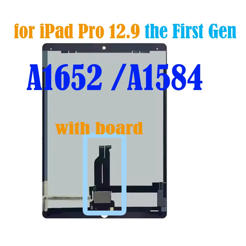 Apple iPad Pro 12.9 1세대 A1584 A1652 LCD 2세대 A1670 A1671 A1821 LCD 디스플레이 터치 스크린 디지타이저 어셈블리…
