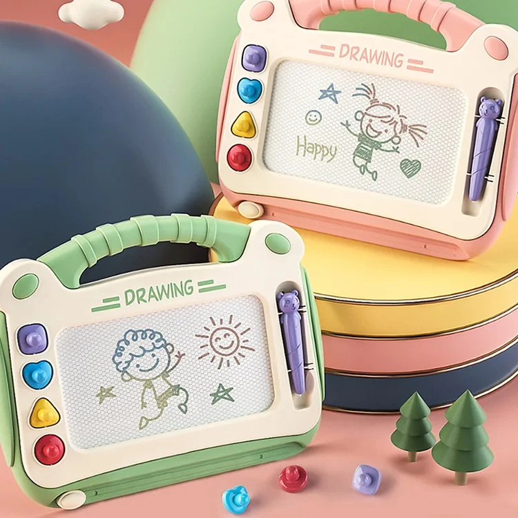 Prancheta magnética para crianças, Baby Colorido Writing Pad, Graffiti Drawing Tool, Montessori Educational Toys, Presentes