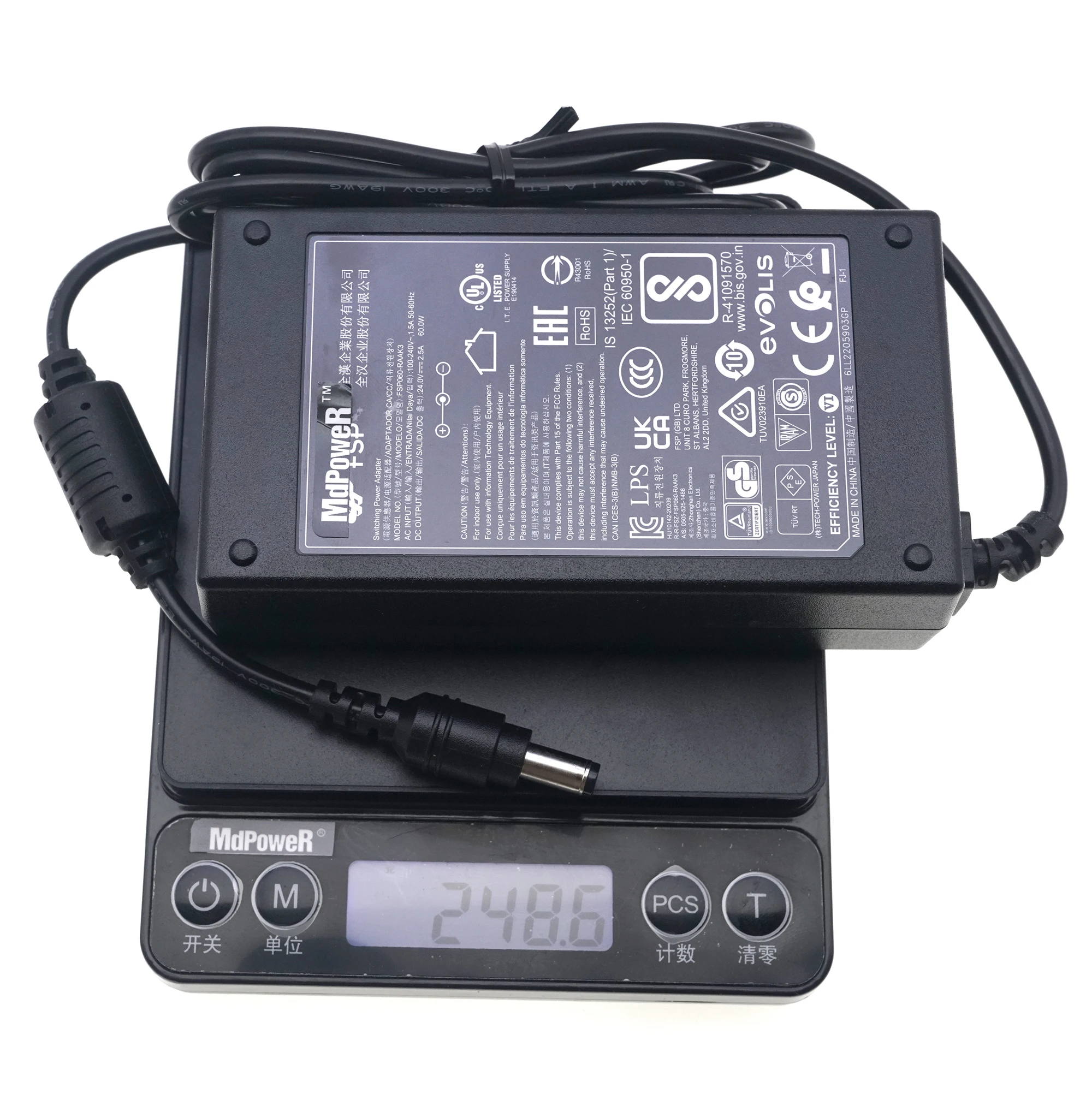 FSP Schakelvermogen AC Adapter 24V 2.5A 60W 5.5*2.5mm Printer Oplader Voeding FSP060-DBAB2 FSP060-DAAN2