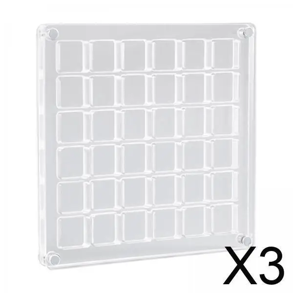 

Компактный футляр для хранения страз, акриловый, прозрачный, для демонстрации украшений, для маникюра и рукоделия