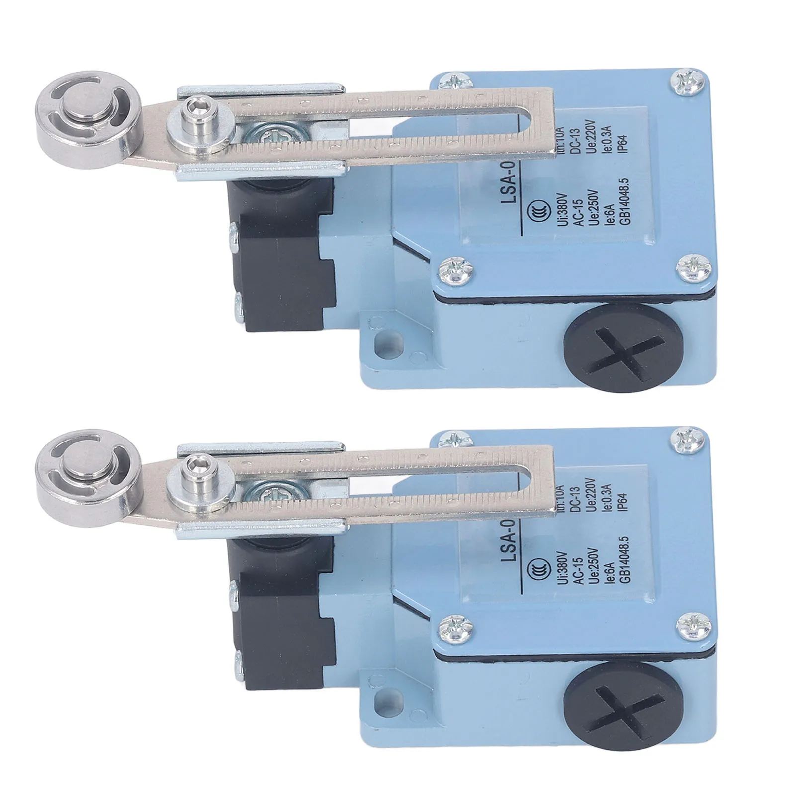 Momentary Limit Switch IP64 380V Insulation Adjustable Flexible Roller 250V 220V Momentary Limit Travel Swit for 3D Printer 2Pcs view 3