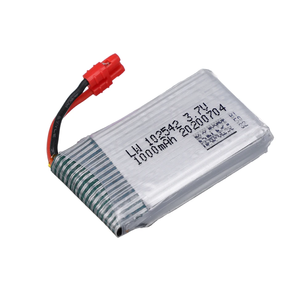 3.7v 1000mah Lipo Battery + Charger for Syma X5HC X5HW X5UW X5UC RC Quadcopter Drone Spare Parts 3.7 V 1000 mah