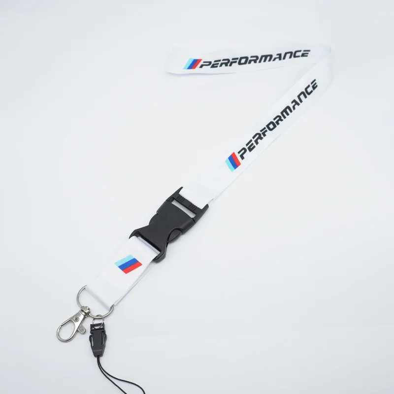 الحبل النايلون شعار السيارة المفاتيح بطاقة العمل معرف الهاتف الخليوي كيرينغ لسيارات BMW m الأداء e90 e60 e46 اكسسوارات السيارات التصميم