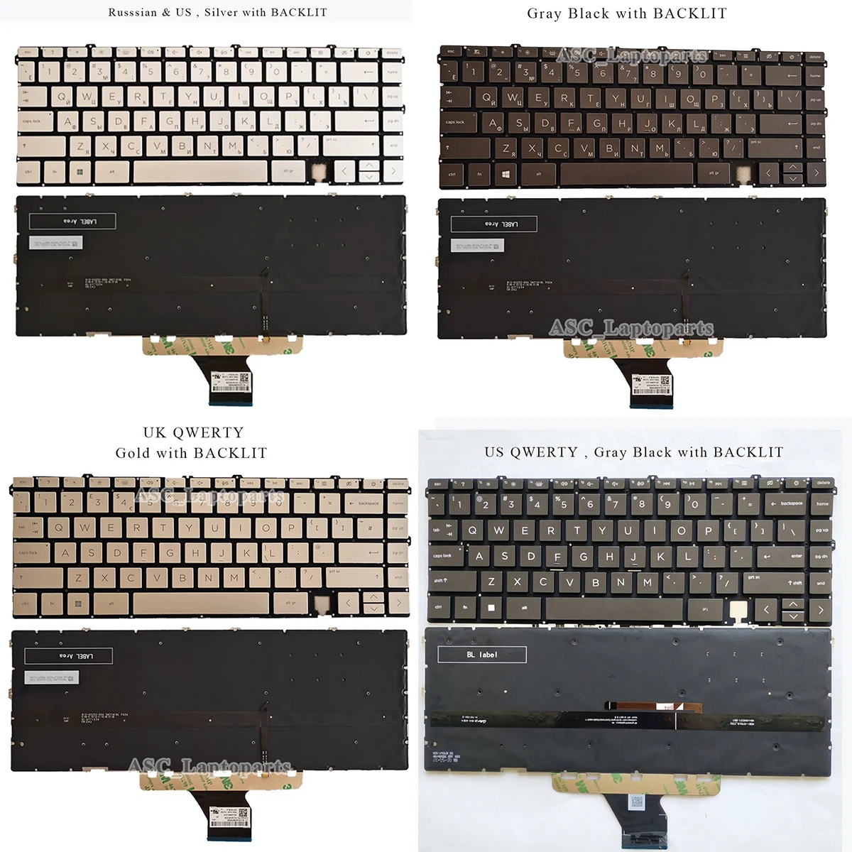 Новая клавиатура RU/украинская/английская/русская для HP Envy 15M-EU 15M-EU0013DX 15-EU 15-ES 15M-ES 15m-es1000 15M-ES1023DX SG-A5520-XUA С ПОДСВЕТКОЙ