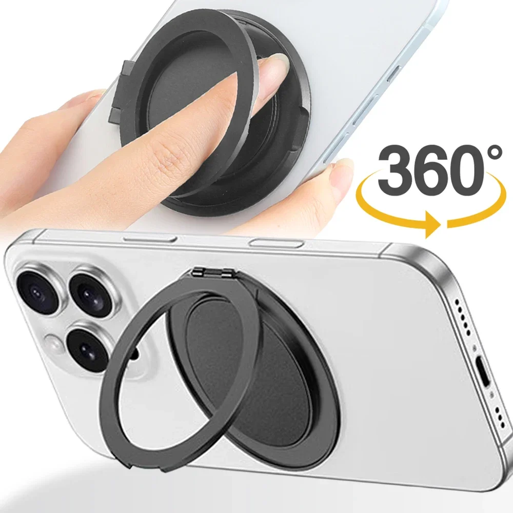 

Universal Portable Phone Finger Ring Holder Self Adhesive 360 Degree Rotatable Phone Ring Bracket Stands for IPhone Samsung Mi
