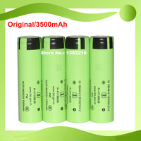 4PCS/lot Original 3.6V 18650 NCR18650GA 3500mAh 10A Battery For Panasonic