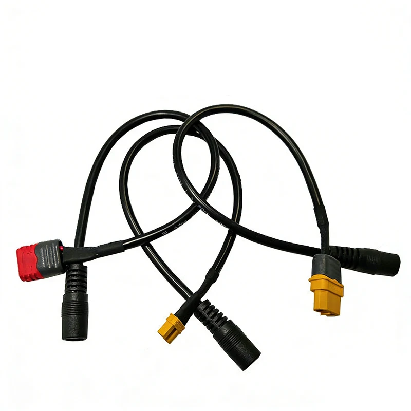 1PCS DC5521-F Charging Conversion Cable XT30 XT60 T-Plug Male Female Connector Adapter w 18AWG Line for RC Model Battery/FC Part