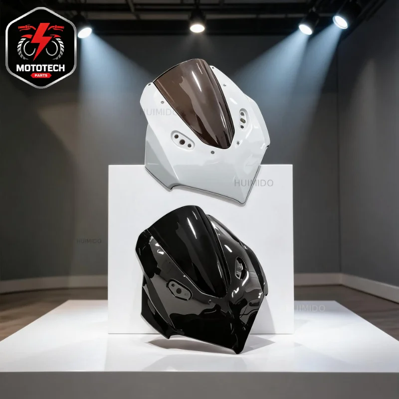 Applicable to Chunfeng 675SR modified integrated hood, competitive windshield, front windshield accessories