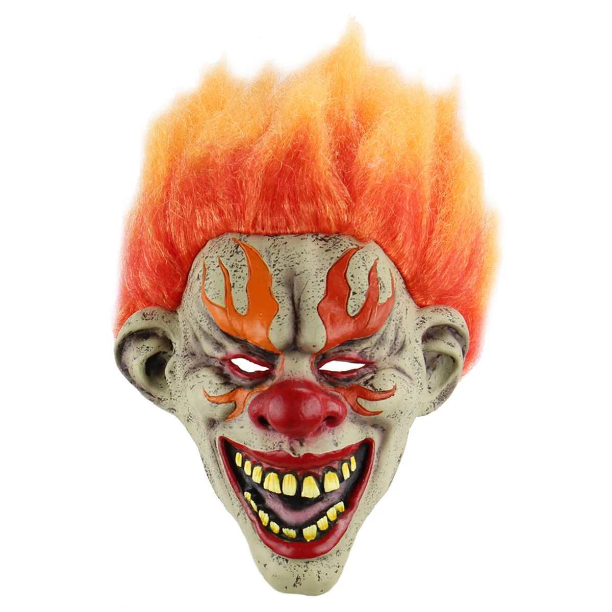 

Halloween Cosplay Creepy Terrifying Toothy Flame Clown