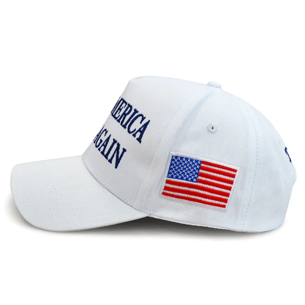 2024 Donald Trump Merchandise MAGA American Trucker Hat Great Again Make America Great Again Slogan USA Flag Baseball Cap