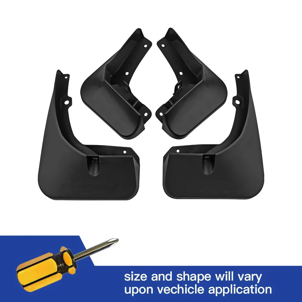 

4Pcs Front & Rear Mud Flaps Splash Guards Mudguards For Geely Boyue 2022 & Geely Boyue L 2023