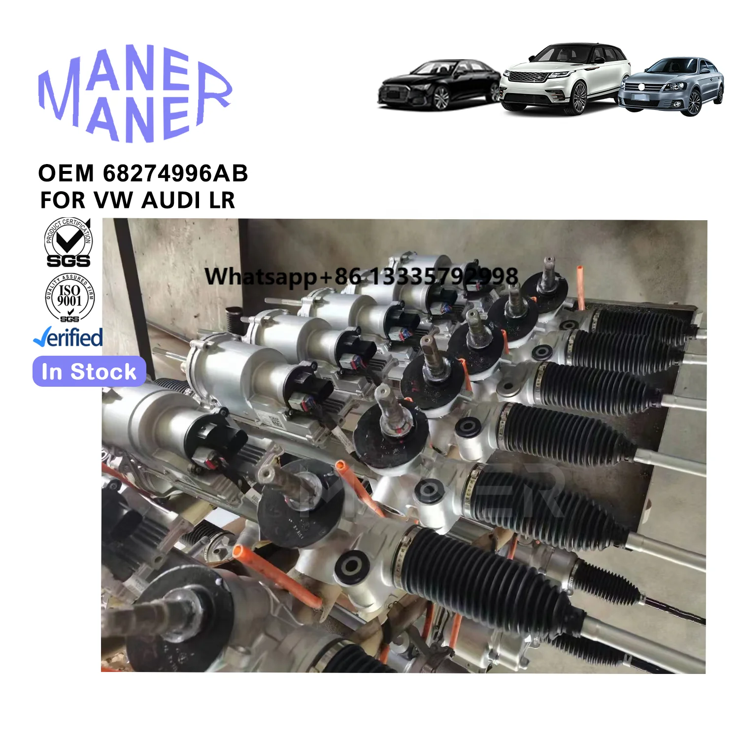

High Quality Auto Steering Systems 68274996AB Hot Sell Power Steering Gear Rack Suitable for Dodge Charger Chrysler 300 15-20