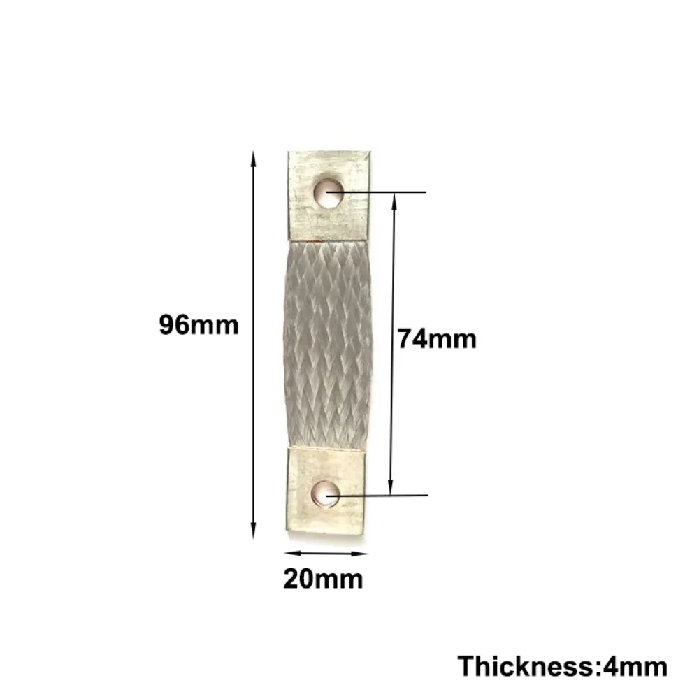 New 300Ah Battery Cells Connector 74mm Pitch Screw 6 Flexible Busbar Terminal Post Connection