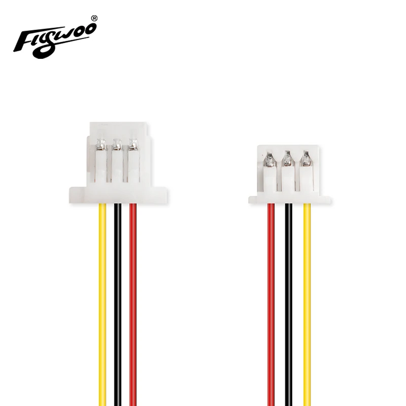 Flywoo 2PCS JST SH 1.0mm 3P (w/lock) To SH 1.25mm 3P To FC To Cam Connection Cable