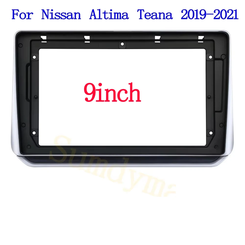 

Автомобильная рамка, лицевой адаптер, Android-радио, комплект панели для приборной панели для Nissan Altima Teana 2019-2021, комплект отделки, монтажная панель