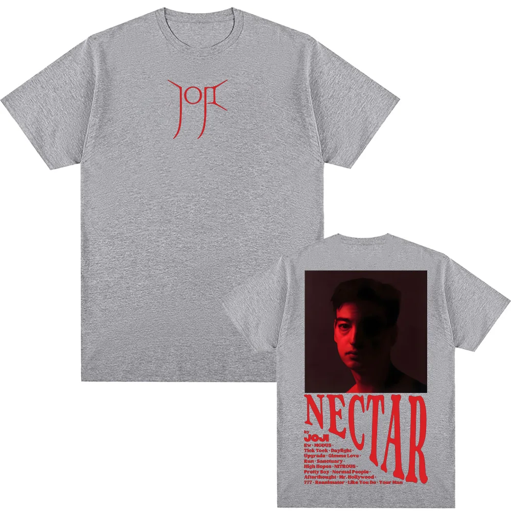 Joji TEE Hetzelfde als officiële website Hoge kwaliteit comfortabel T-shirt dames heren O-hals grafische print FemaleMale Tees