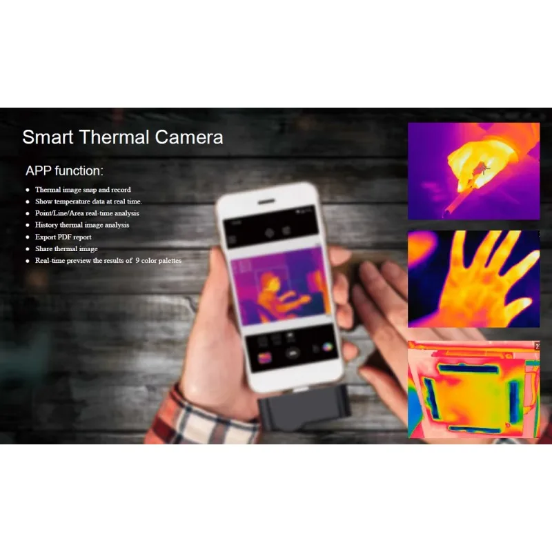 Kamera Ponsel Inframerah T-10 USB Optik Panas IR Harga Murah Android Thermal Imager Kamera Termal Inframerah Merek China