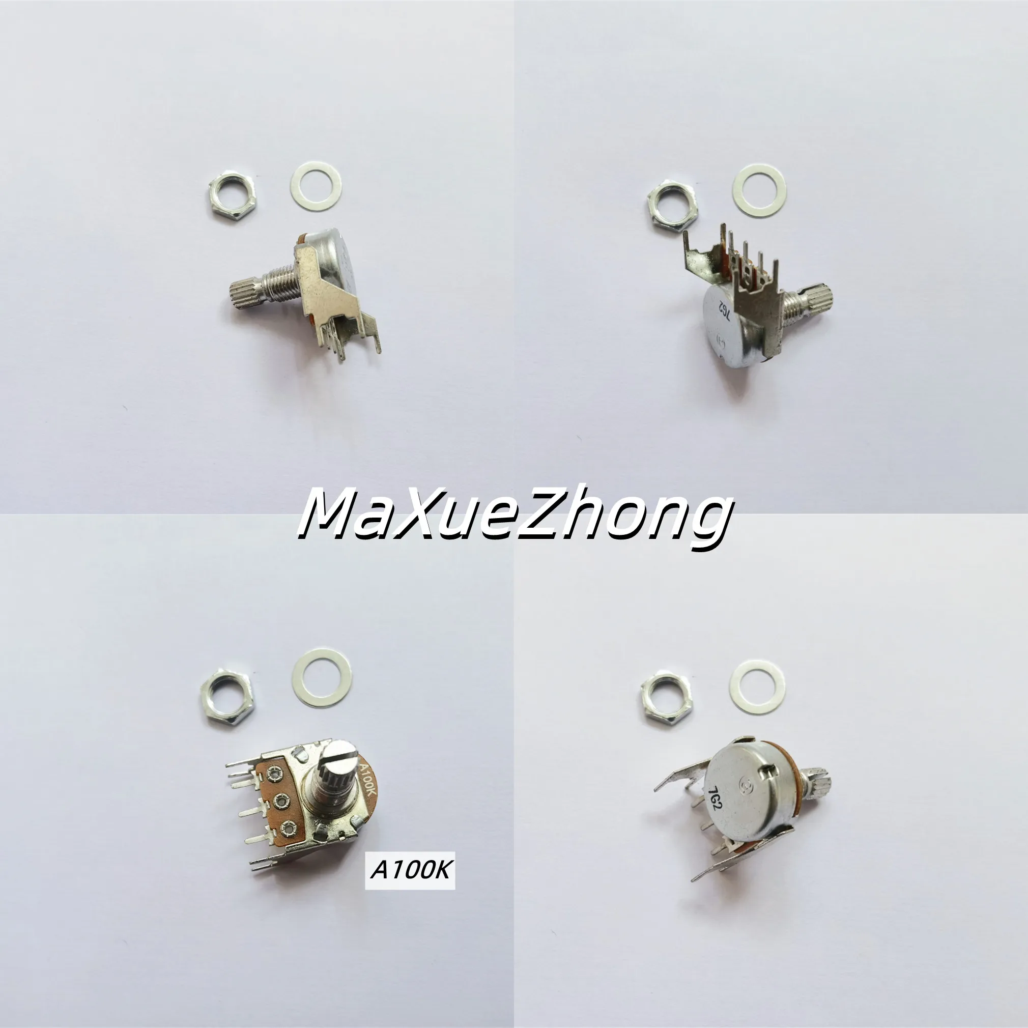 Original new 100% single potentiometer 16 Type with bracket B22K A100K B10K handle 15MM (SWITCH)