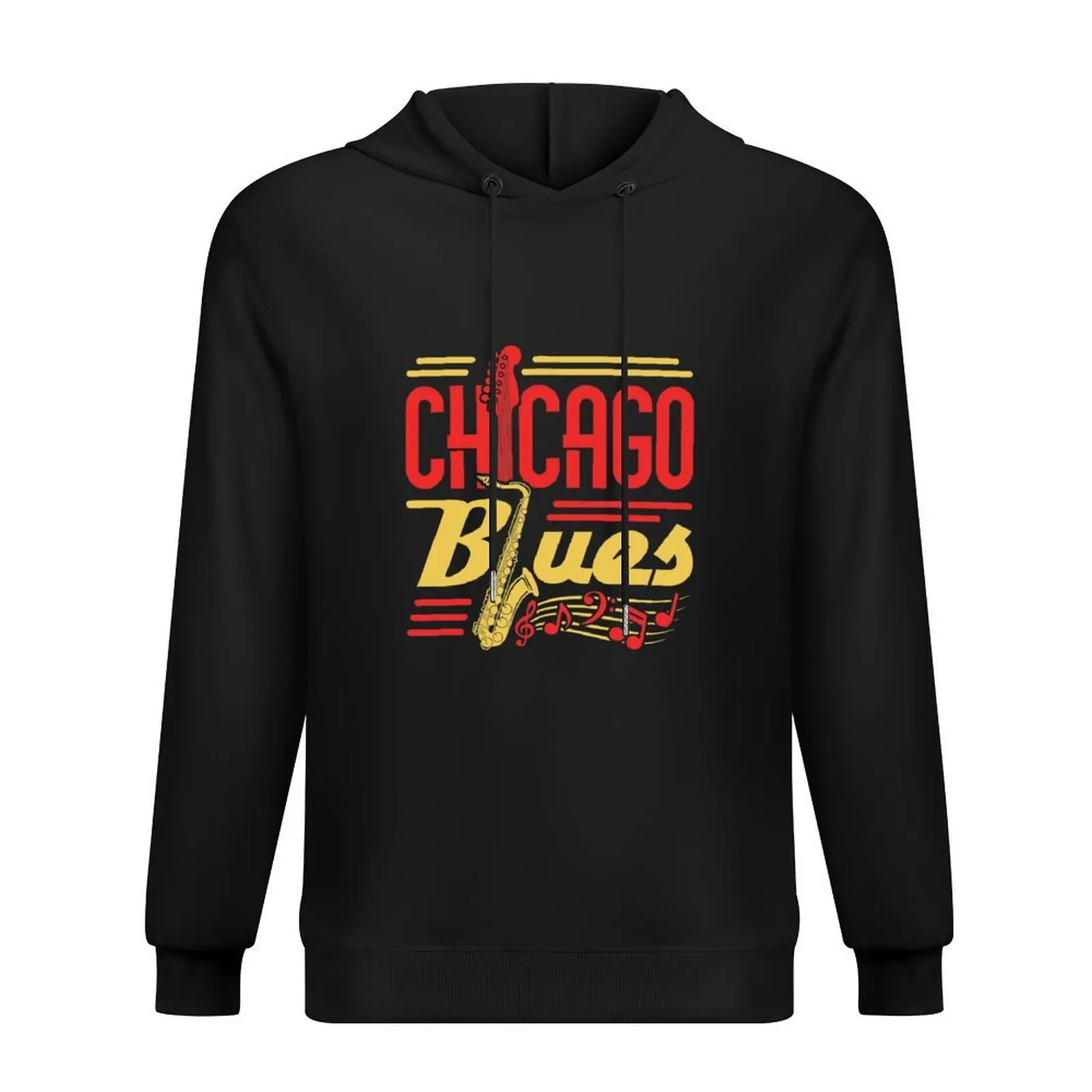 

Chicago Blues Hoodie autumn jacket men hooded shirt autumn aesthetic clothing new hoodies and sweatshirts