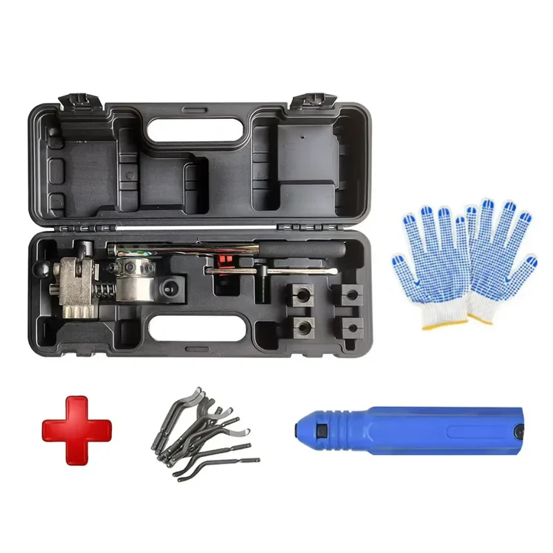 for Upgraded Car Brake Tube Flared Reaming Tool Copper Pipe Expander 45 Degree Single Double Layer for Automotive Repair Kit