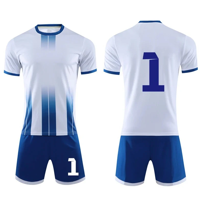 

Adult Soccer Jersey NO.1-NO.18 Team Training Uniform Quick Drying Outdoor Trendy Sportswear Breathable Comfortable Clothing