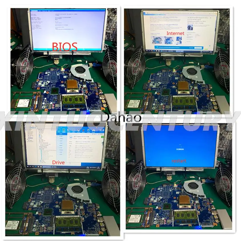 Placa base para portátil Acer aspire E1-531, E1-571G, V3-571G, Q5WV1, V3-571 con SLJ8C, HM77, DDR3, compatible con i3/i5/i7, prueba 100%