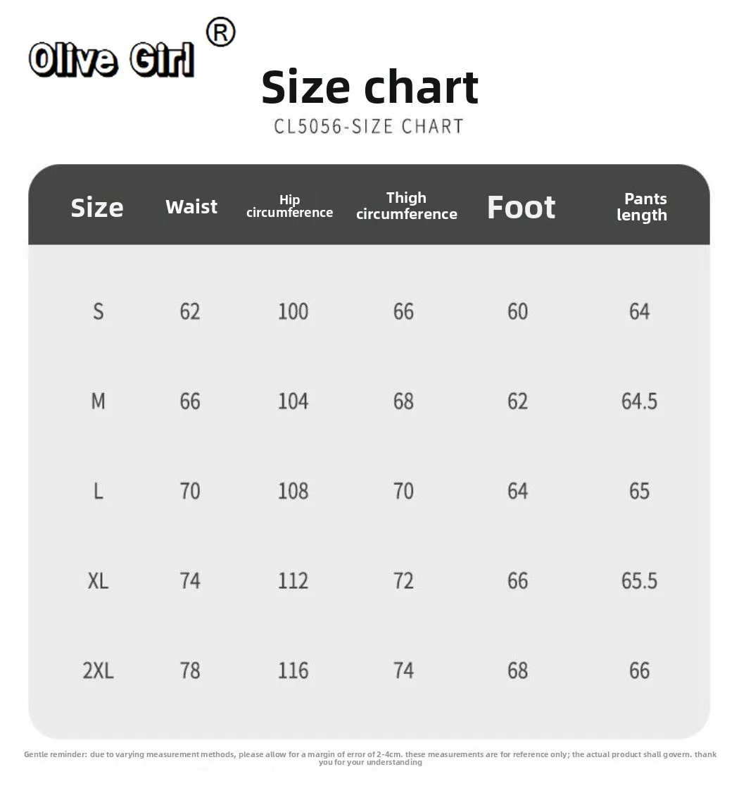 Olivegirl American Jeans Retro Towel Embroidery Puppy Star Fringed Plaid Denim Shorts Lazy Academic Flared Seven-Eighths Pants