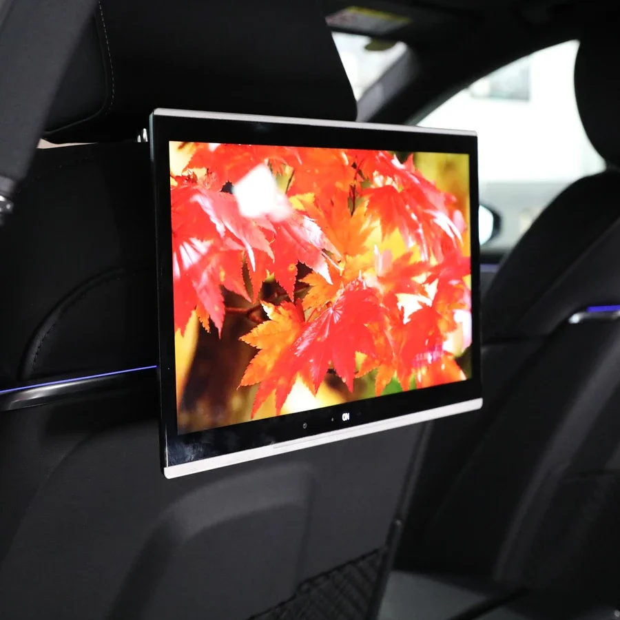 KANOR 13.3inch Android Car Headrest   with WIFI Radio Touch Screen Rear Seat Entertainment System for   A6 A8 Q7 Q8
