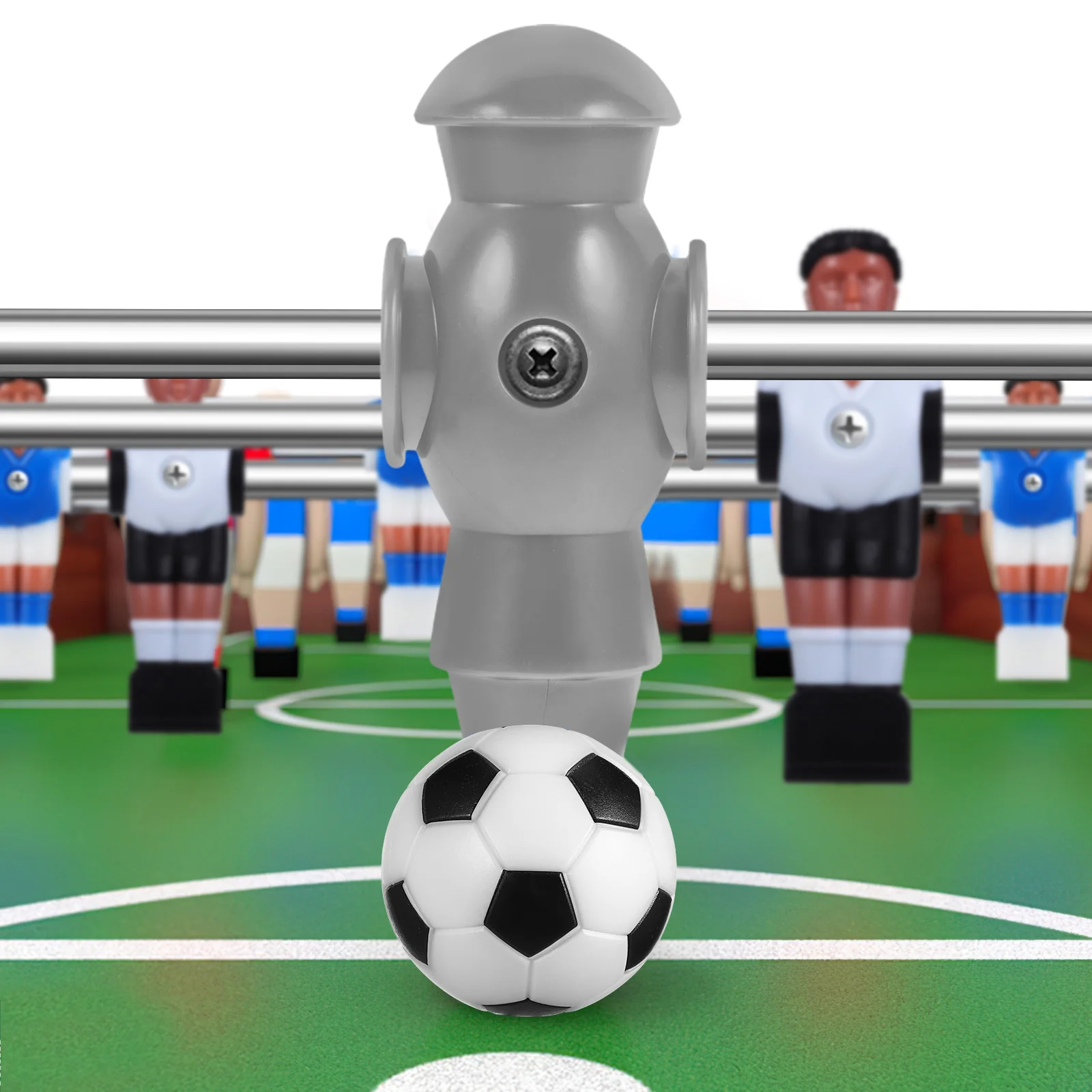 

4pcs Table Figures Resin Replacement Foosball Players Desk Soccer Figurines Desk Football Figures Tabletop Accessories