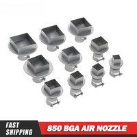 1pcs BGA Nozzle SMD Welding Nozzle 850 Hot Air Gun Welding Station Nozzles for WEP YIHUA 853AAA SAIKE ATTEN 909D 858D 8588D 858