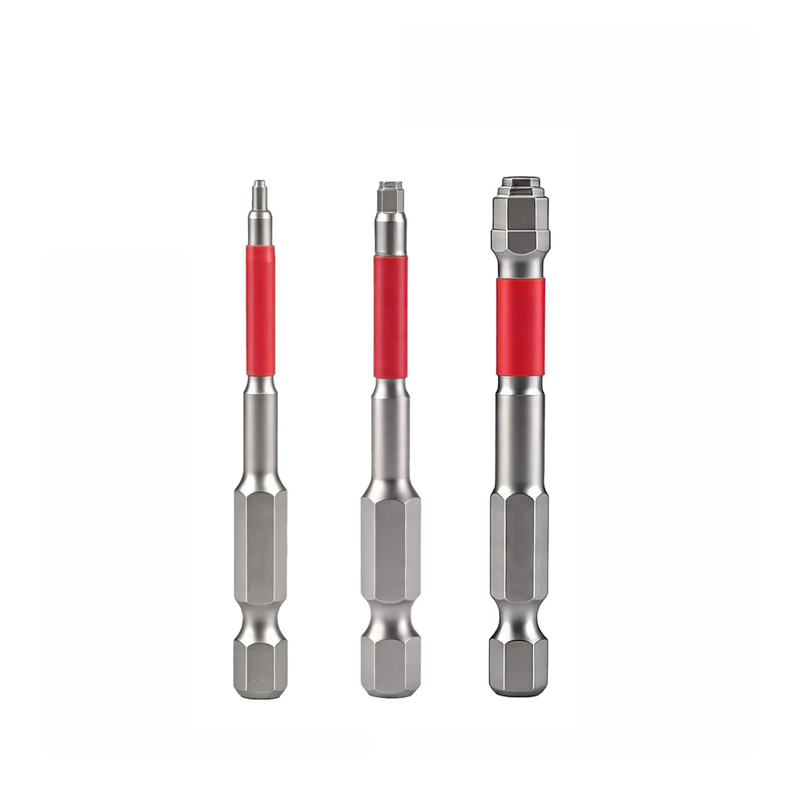 1/3Pcs Strong Magnetic Screwdriver Set 65/100mm Length 6.35mm Hex Shank Electric Screwdriver Bits 1.5mm To 6mm Screwdriver Bit image 6