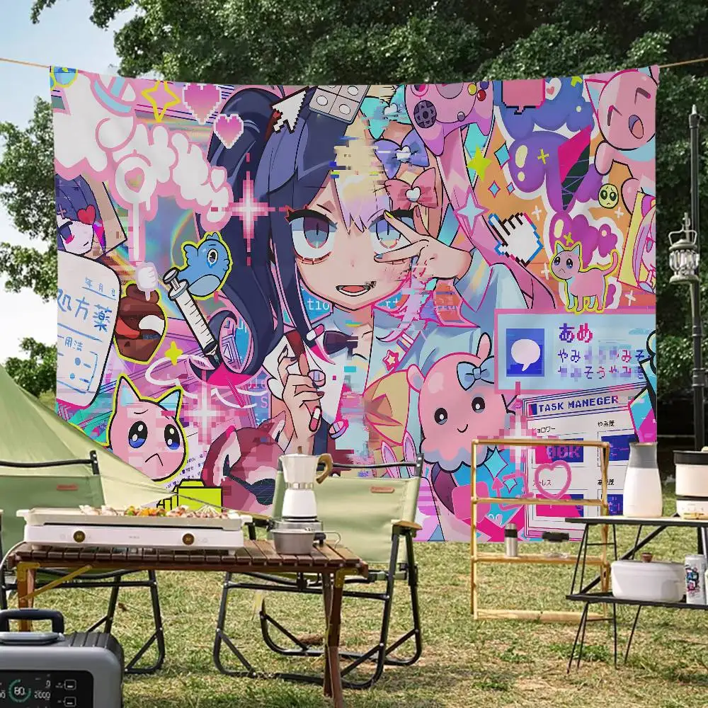 Game N-Needy Streamer Overload Small Size Cheerleading Banner Hand Pulled Flag Outdoor Atmosphere Flags