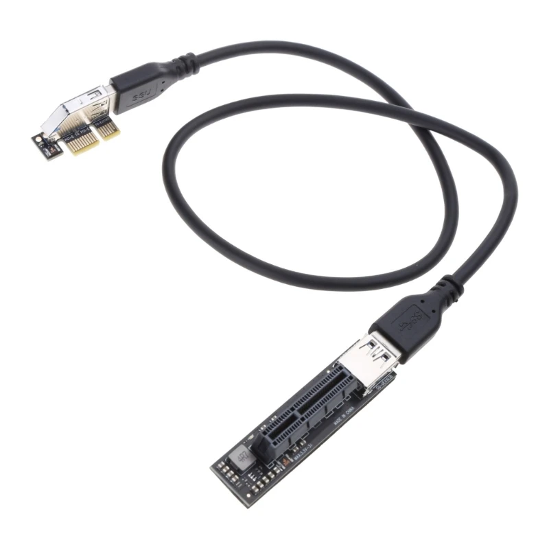 DN59 satapci-e stoupačky profesional pro expres 1X na 4X extensor PCI eulerovo císlo USB 3.0 extender stoupačky SATA karta s lanko bovdenu pro báňský ET