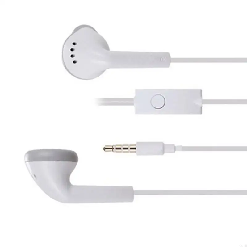 

G6DD C550 Noise Isolating Corded Earphones Button Answer and Hanging Up for Call Management and Playback On Phones