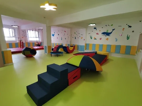 Early Learning Center for Playroom, Equipamentos de Integração Sensorial Infantil, Soft Play House para Jardim de Infância, Educational Playhouse