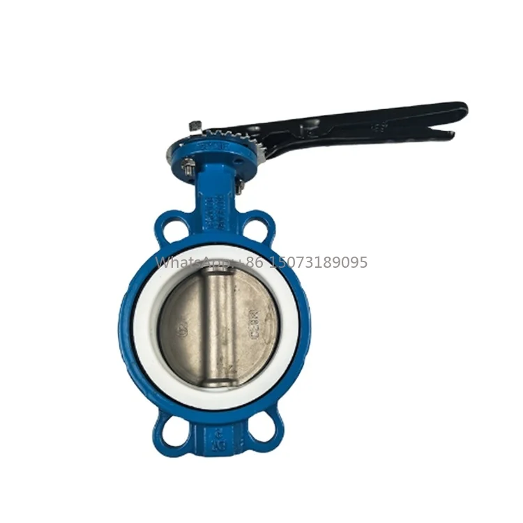 

Ductile Cast Iron Double Clamp Stainless Steel Vertical Plate Soft Seal Hydraulic Butterfly Valve with EPDM Seat for Water Media