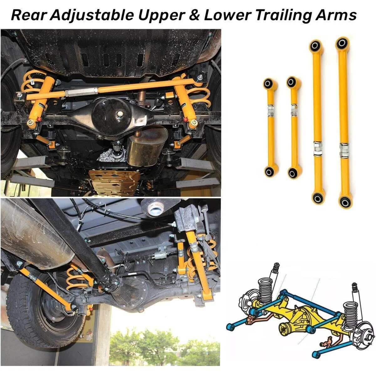 RST 4x4 suspension control arms upper lower arm for patrol GQ/GR Y60 1988 + and GU Y61 1997+