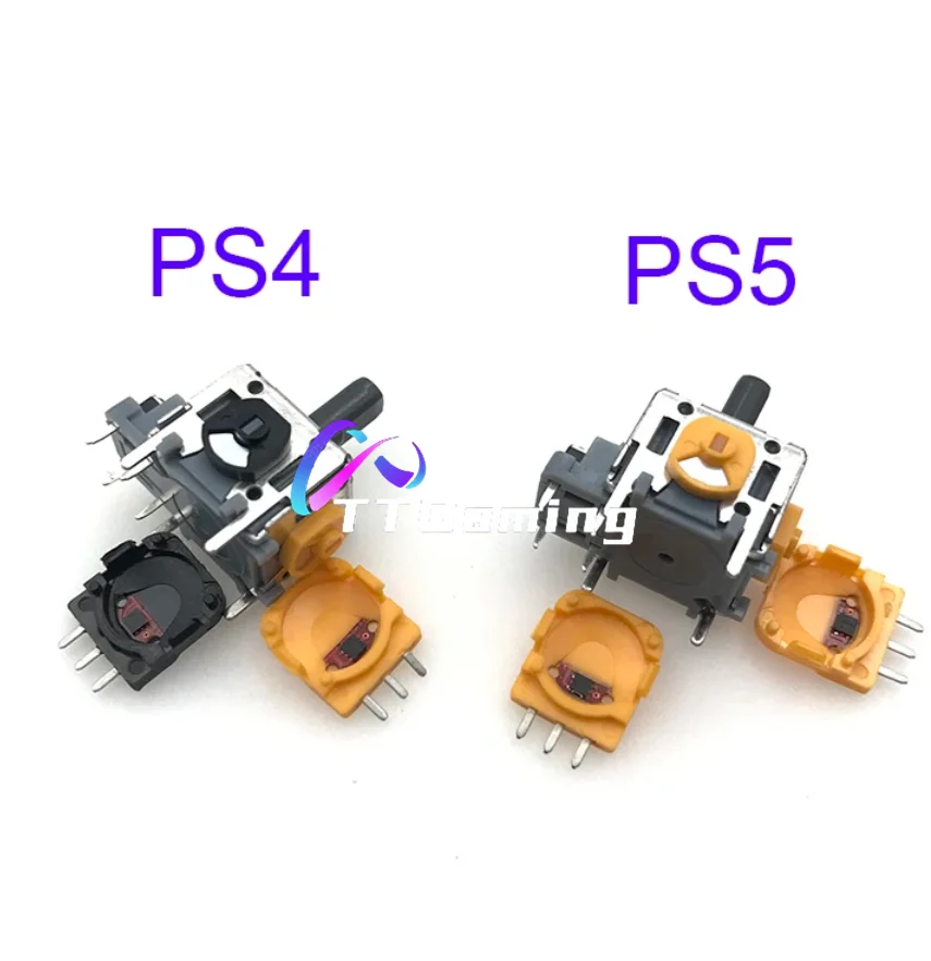 20PCS For PS5 PS4 Xbox series Hall Joysticks Effect Rocker Electromagnetic Analog Stick 4th High Precision Optimized Anti-drift