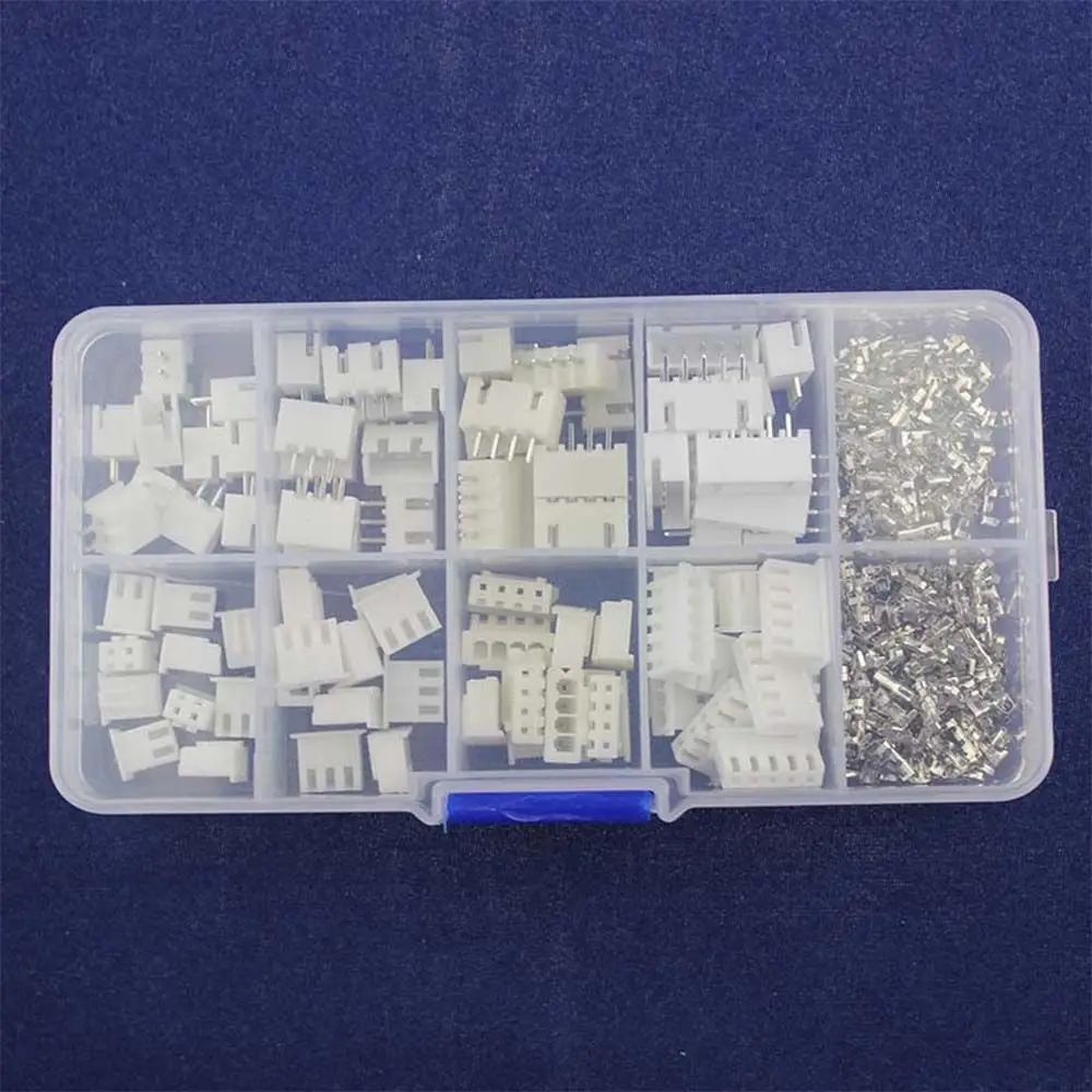 

230pcs XH2.54mm Housing/Pin Header Wire Connectors Adaptor Pitch Terminal Kit JST Connector