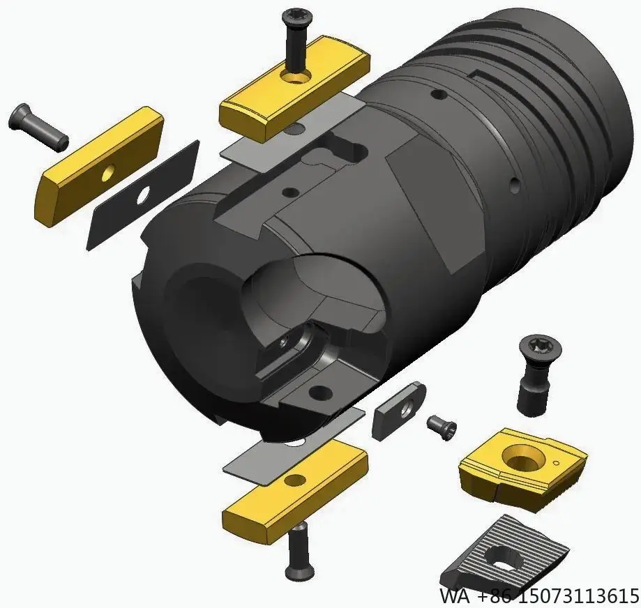 

65mm Diameter Deep Hole BTA Drill Bits - Carbide Indexable Inserts for High-Precision Drilling