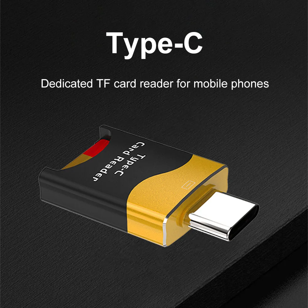 2/1PCS Type C To Micro-SD TF Card Reader Adapter OTG Smart Memory Card Reader USB3.0 Flash Drive Adapter For iPad Huawei